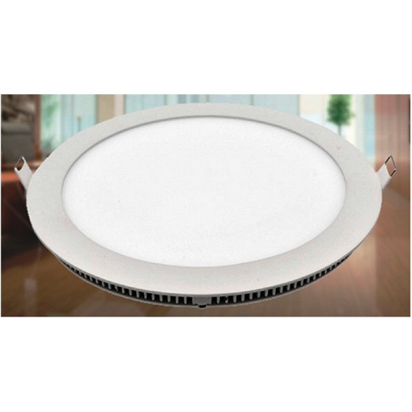 Downlight panel LED Redondo 240mm Blanco 20W